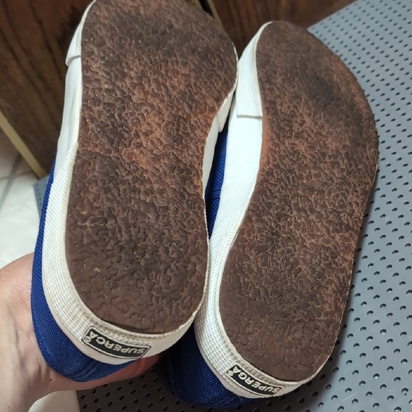 Superga Blue Canvas Sneakers - Picture 4 of 6